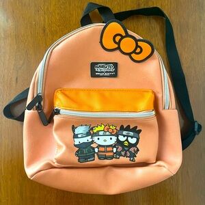 NARUTO x HELLO KITTY COLLAB Small Backpack